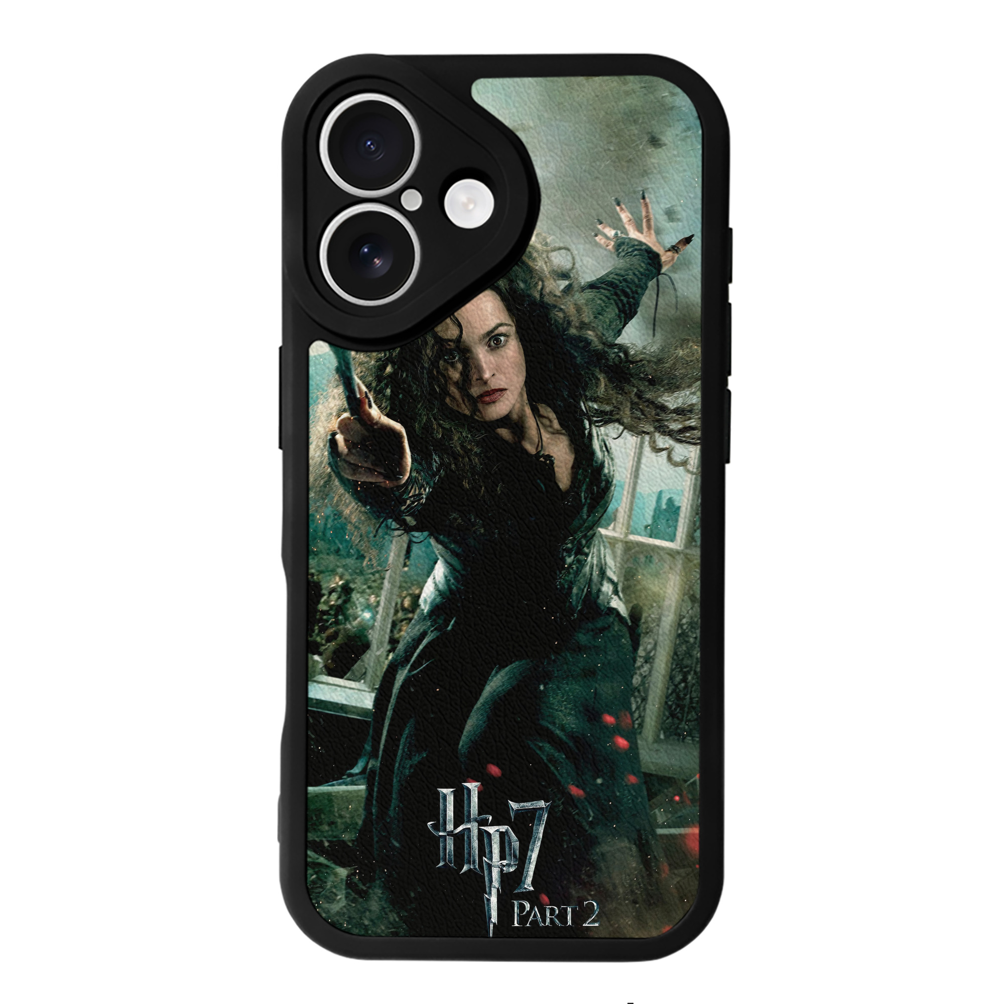 （画像用） Harry Potter ハリー・ポッターシリーズ 【iPhone 16シリーズ対応】シリコンスマホケース（レザー調） 材質：シリコン